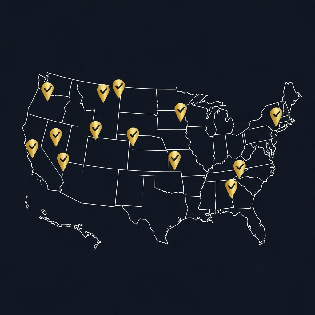 State Insurance Licensing Map